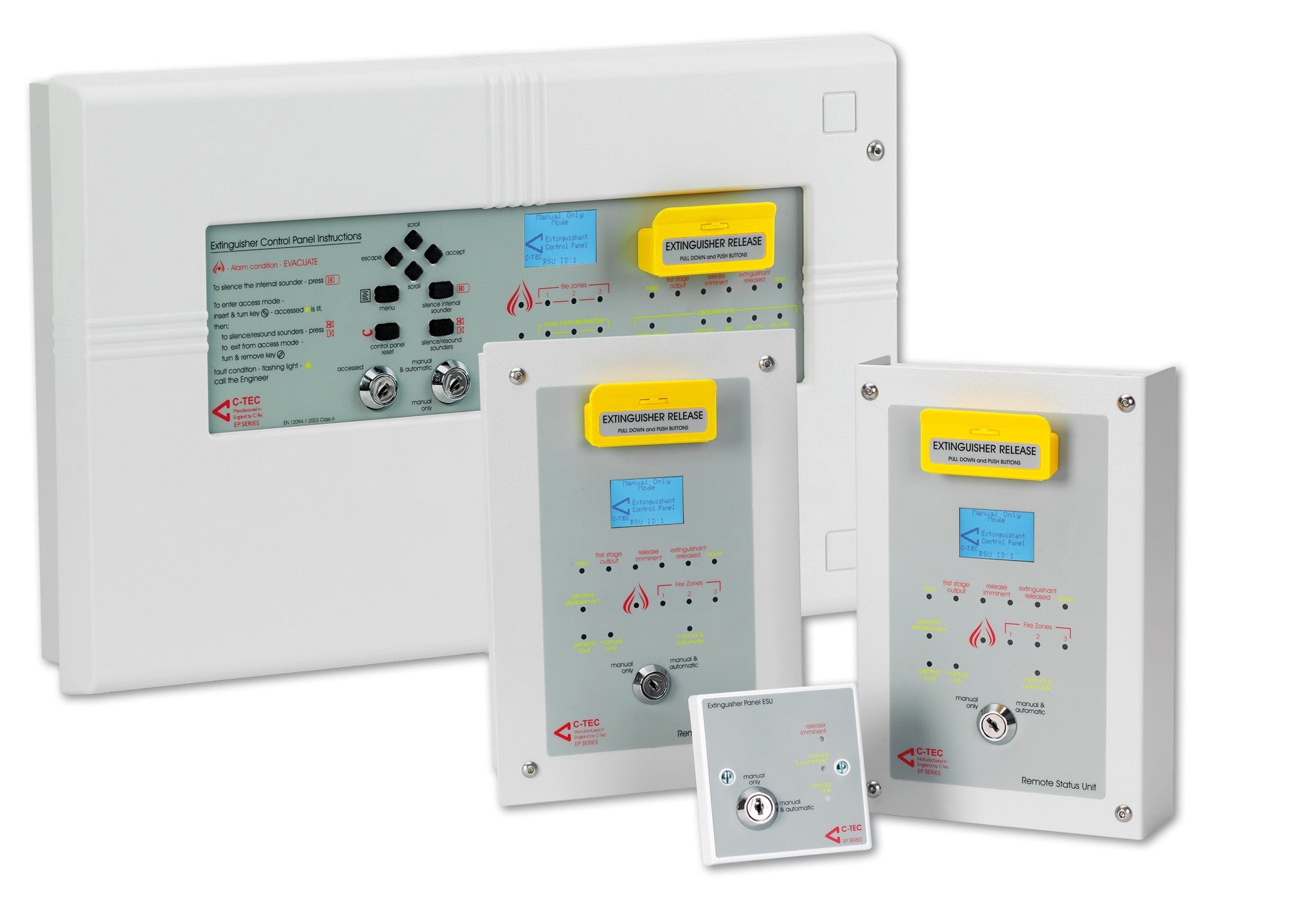 C-tec Extinguisher Panels - Fire Trade Supplies