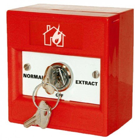 K30SRS-43 KAC Red 3 Position Firemans Vent (Trapped key) - Fire Trade Supplies