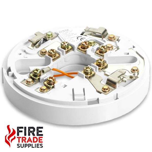 YBO-R/6RS(WHT) Conventional Schottky Diode Relay Base Latching - White - Fire Trade Supplies