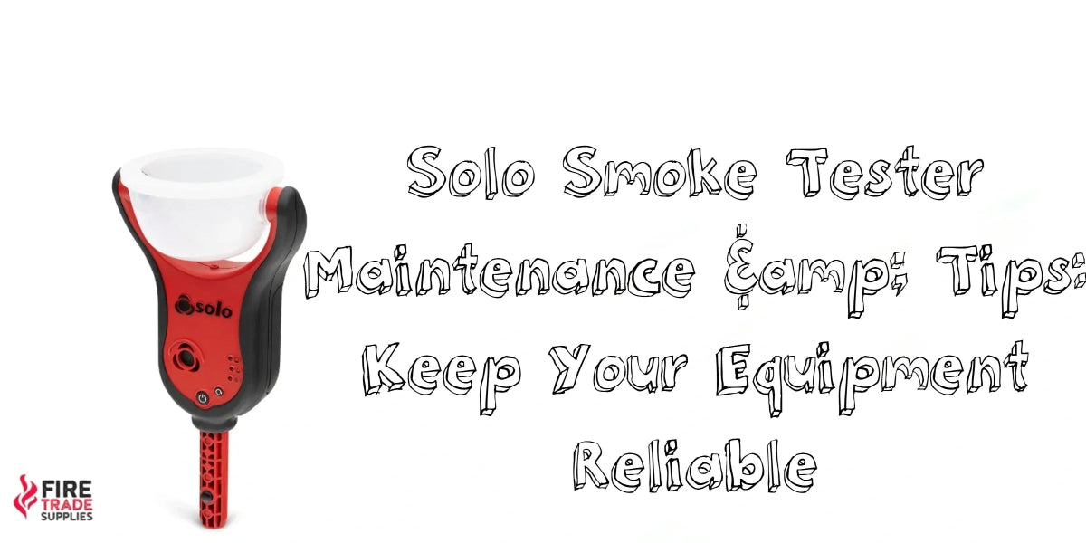 Solo Smoke Tester Maintenance & Tips: Keep Your Equipment Reliable - Fire Trade Supplies