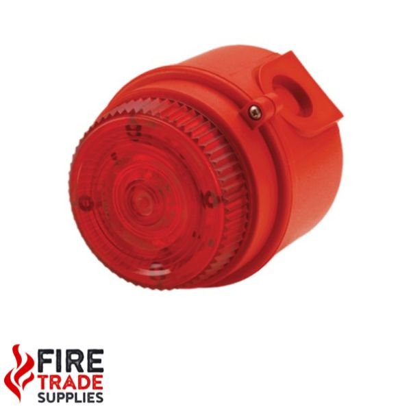 29600-446 Conventional I.S. Open-Area Sounder VID - Red Body (Red Flash) - Fire Trade Supplies