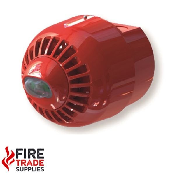 29600-800 Conventional Open-Area VAD Cat. W - Red Body (White Flash) - Fire Trade Supplies