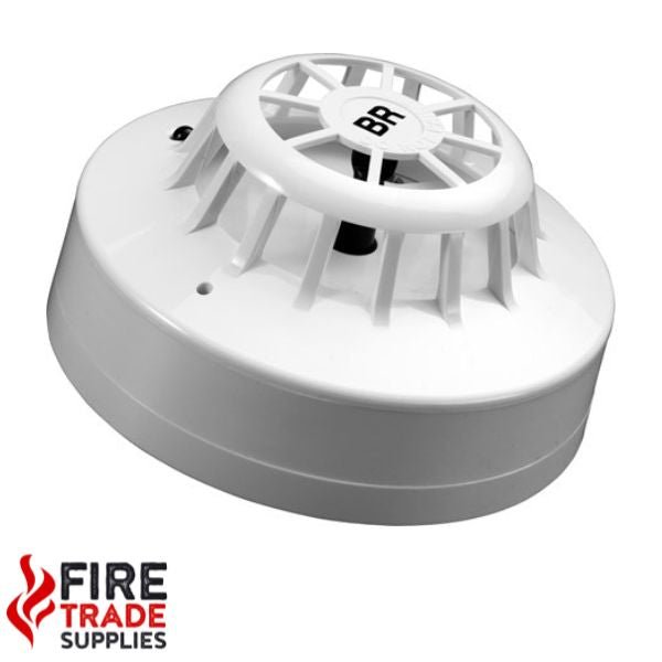 55000-126APO Series 65 Heat Detector (BR) - Flashing LED - Fire Trade Supplies