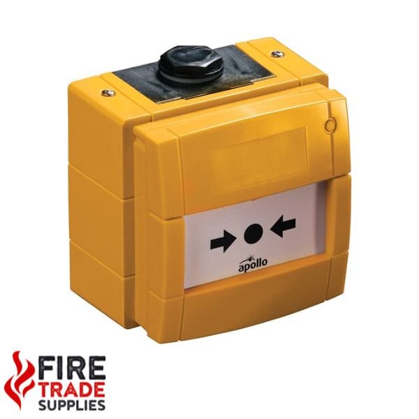55100-004APO Conventional Manual Call Point - Outdoor - Yellow (without LED) - Fire Trade Supplies