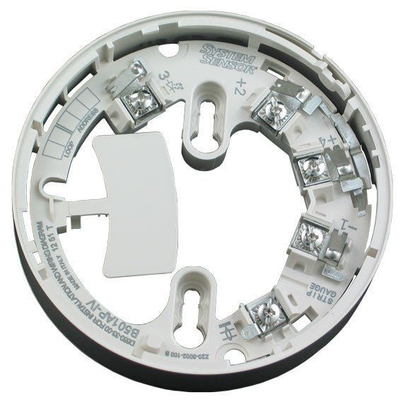 B501AP System Sensor Analog Sensor Base - Pure White