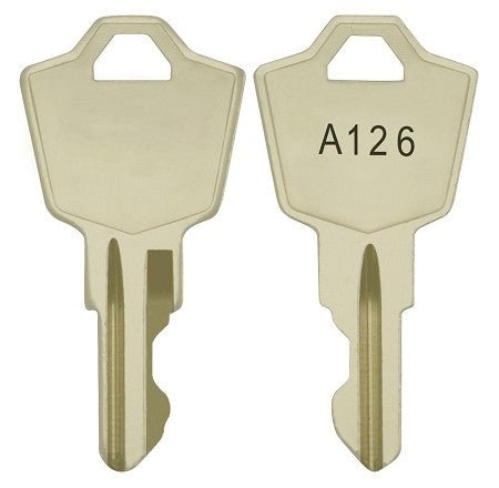 C787 Spare KAC A126 Key For 2 Position Key Switch - Fire Trade Supplies