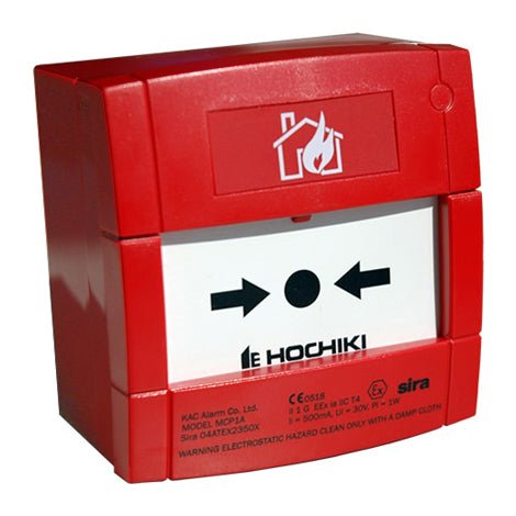 CCP-E-IS/SIL Intrinsically Safe Conventional Call Point with Black Box (Red) - SIL2 - Fire Trade Supplies