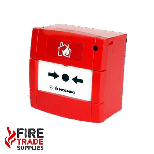 CCP-E(LED) Conventional Call Point with LED and Red Back Box - Fire Trade Supplies