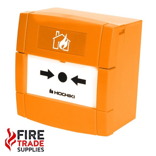 CCP-EO Conventional Call Point with Back Box "SMOKE VENT" (Orange) - Fire Trade Supplies