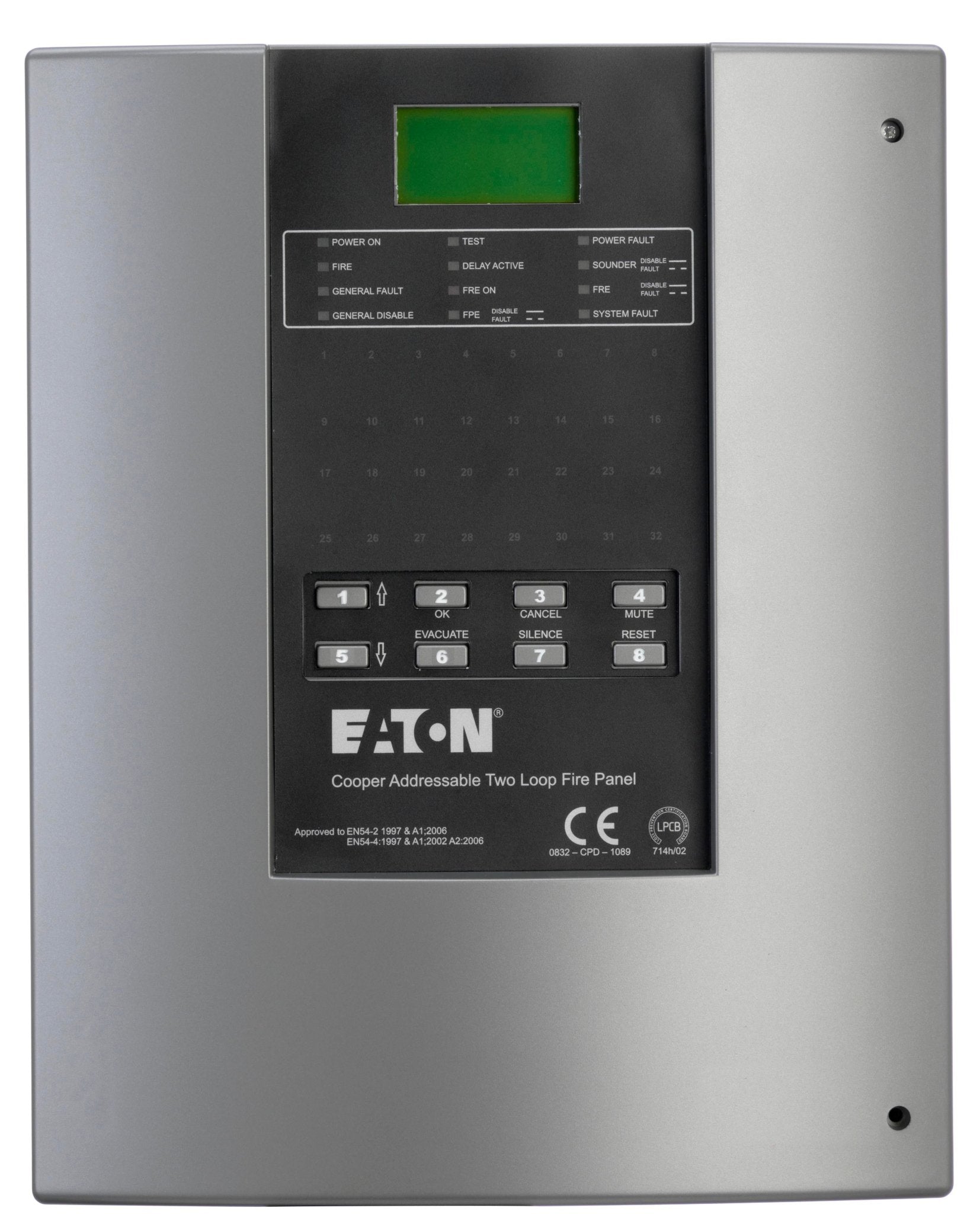 CF2000GCPD Eaton Analogue 2 LOOP CF 2000 panel - Fire Trade Supplies