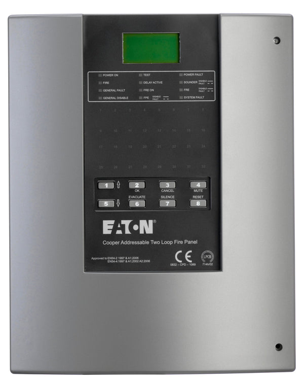 CF2000GCPD Eaton Analogue 2 LOOP CF 2000 panel - Fire Trade Supplies