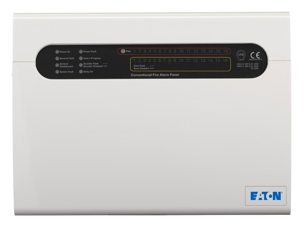 CF50016 (MF50016 / FXP50016) Eaton 16 Zone Conventional Fire Alarm Panel - Fire Trade Supplies