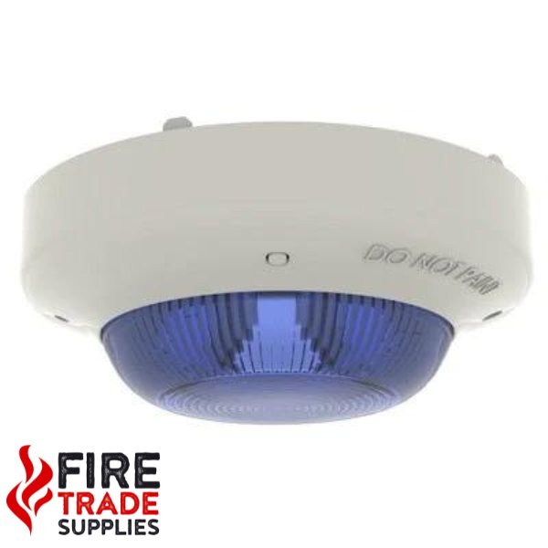CHQ-AB(BLU) Addressable Beacon - Ivory case, blue lens (non EN54-23 Compliant) - Fire Trade Supplies