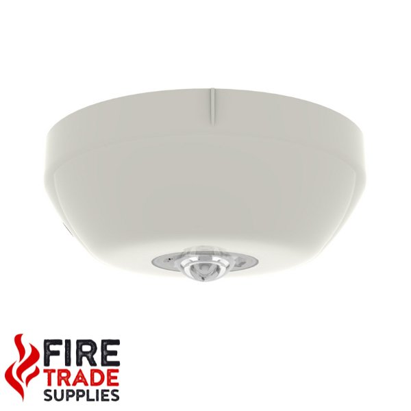 CHQ-CB/WL-15 Ceiling Beacon - Ivory case, white LEDs (15m) - Fire Trade Supplies
