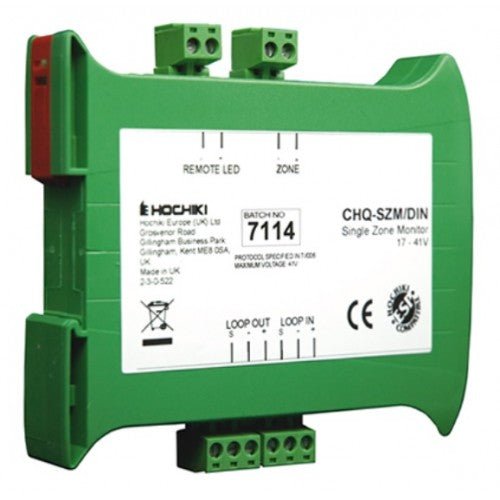 CHQ-SZM2/DIN(SCI) Single Zone Monitor - DIN Enclosure with SCI - Fire Trade Supplies