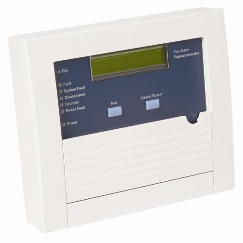 COMPACT-RPT Non-functional LCD Repeat Display (RS485 connection to panel) (supplied in Black) - Fire Trade Supplies
