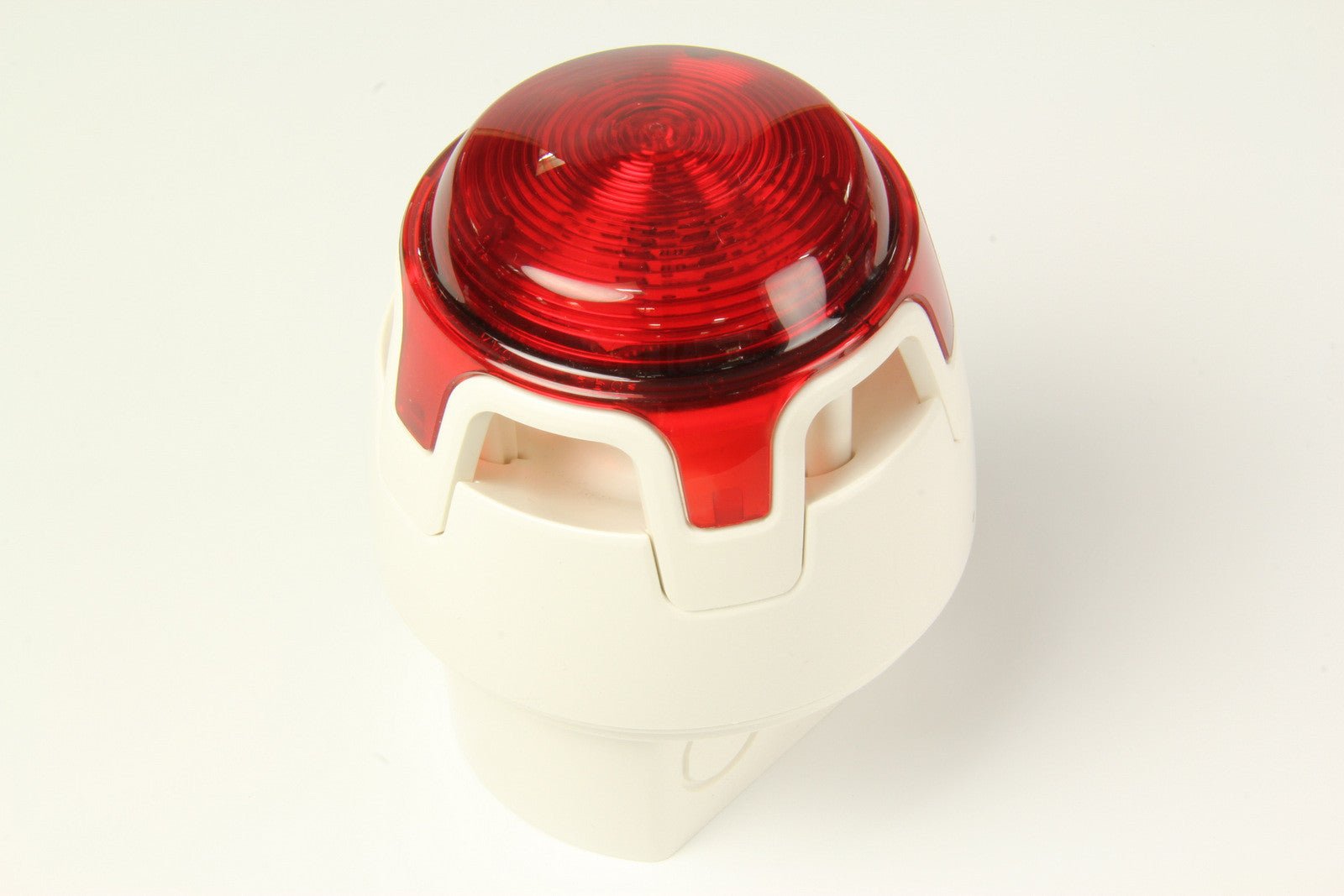 CWSS-WR-W3 KAC White Body Deep Base Red Sounder Beacon (IP65) - Fire Trade Supplies