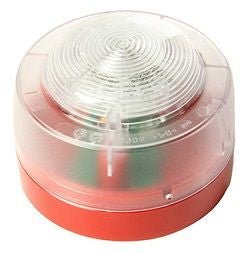 CWST-RR-S5 KAC Red Body Shallow Base Red Beacon - Fire Trade Supplies