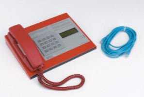 ECU-128 128 Line Desk Control Unit Comes With Phone & Display - Fire Trade Supplies