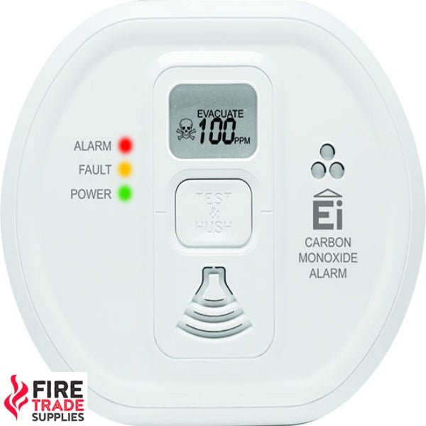 Ei 208DWRF RadioLINK CO Alarm With Digital Display & Lithium Backup - Fire Trade Supplies