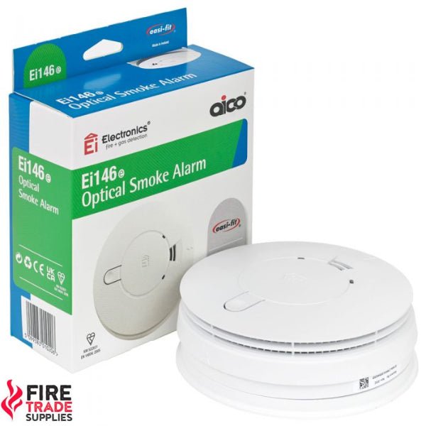 Ei146e Aico Optical Smoke Alarm (140e series) - Fire Trade Supplies