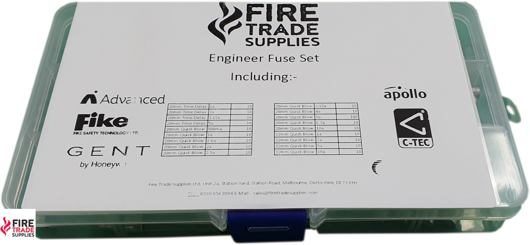 Engineer Spare Fuse Set - Fire Trade Supplies