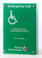 EVC302GS Green Handsfree EVC Outstation Surface - Fire Trade Supplies