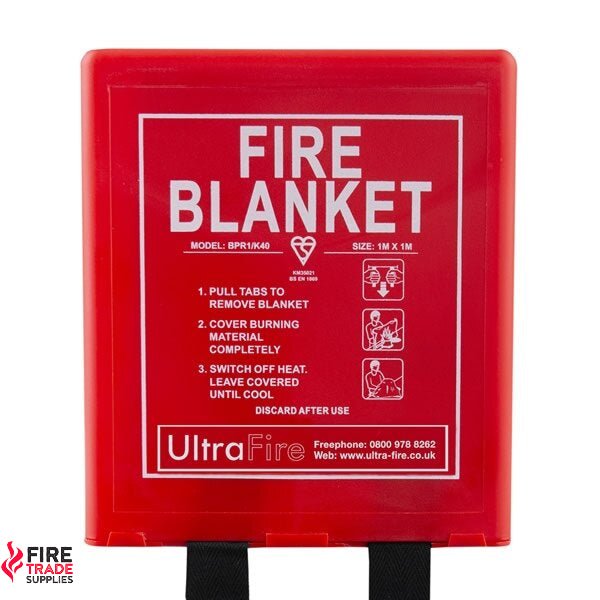 Fire Blanket - 1M x 1M - Fire Trade Supplies