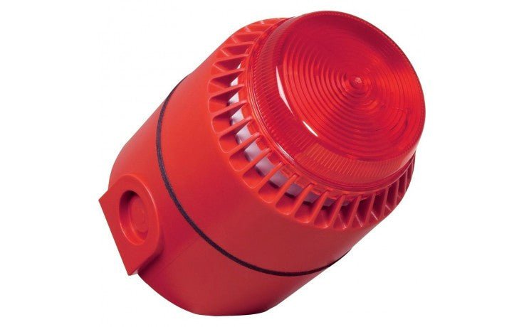 FL/SV/RL/R/D/SWITCH Fulleon Flashni Red Sounder Beacon Deep Base - Fire Trade Supplies