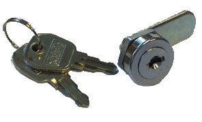 HAES LOCK801 Lock & Key Assembly for Eclipse -XLEN Panels & PSU - Fire Trade Supplies