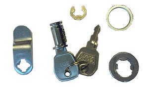 HAES LOCK801BC Lock & Key Assembly for XL & Fusion Panel (Std Cabinet Size) - Fire Trade Supplies
