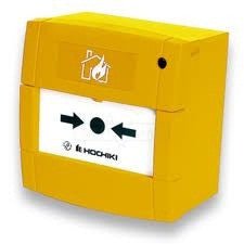 HCP-E/Y Hochiki Analogue Addressable Yellow Break Glass Call Point (Back Box Not Included) - Fire Trade Supplies