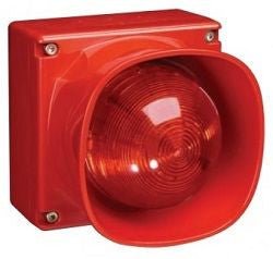 HFW-SBR-IP-01 Weatherproof Sounder Beacon (Red) - Fire Trade Supplies