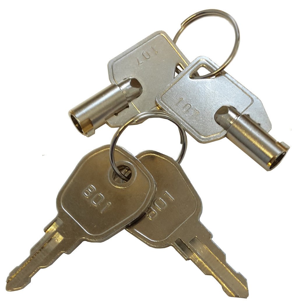 K801-107 Spare Haes Panel Key Set (All Models)