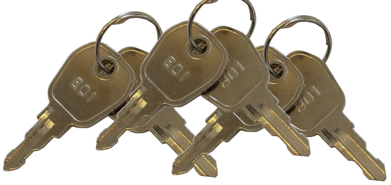 K801 Spare Door Keys (Pack of 6) for HAES Fire Alarm Panels - Fire Trade Supplies