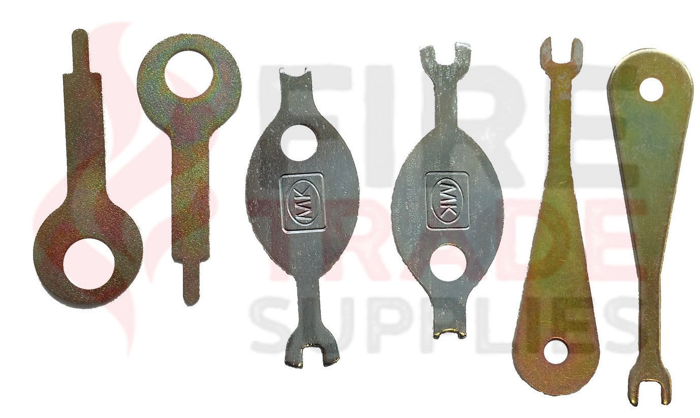 Multi-EL 3 Pairs Of Assorted EL Keys - Fire Trade Supplies