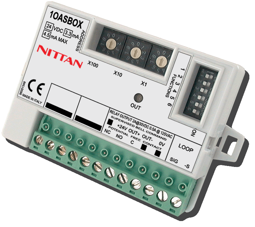 Nittan Single Output 10-ASBOX - Fire Trade Supplies