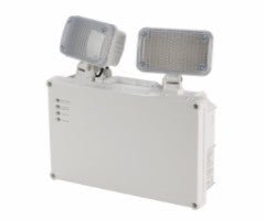 NKS2X3/LED/RC/IP65/NM3 NVC Twinspot IP65 2x3w LED Non Maintained + Remote Control - Fire Trade Supplies