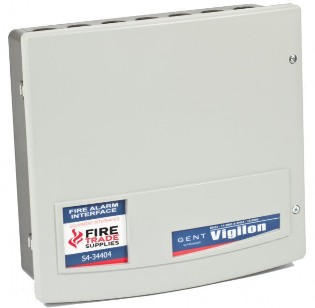 S4-34404 Gent Four Channel Mains Swiching Interface (C/W Enclosure) - Fire Trade Supplies