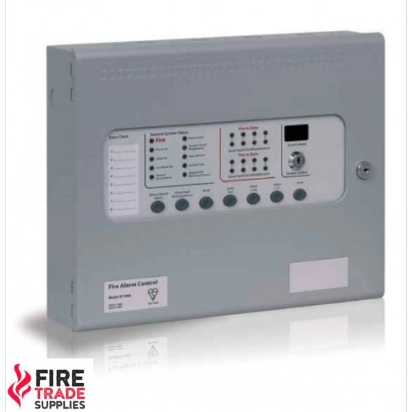 T11020M2 Kentec SIGMA CP 2 Zone/Two Wire Fire Alarm Panel Surface Mount - Fire Trade Supplies