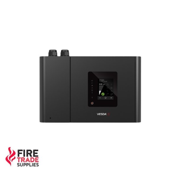 Vesda-E VEP-A10-P: Four Pipe Detector 3.5" Touch Screen Display - Black Edition - Fire Trade Supplies
