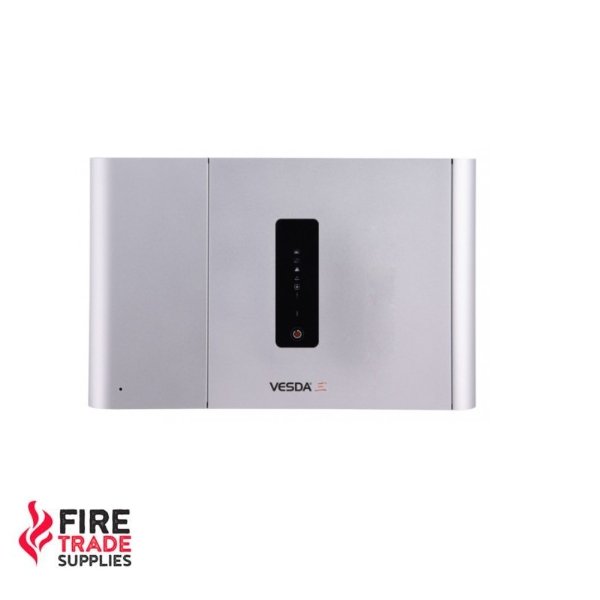 VEU-A00 Vesda-E VEU - Four Pipe Detector with LED's Display - Silver - Fire Trade Supplies