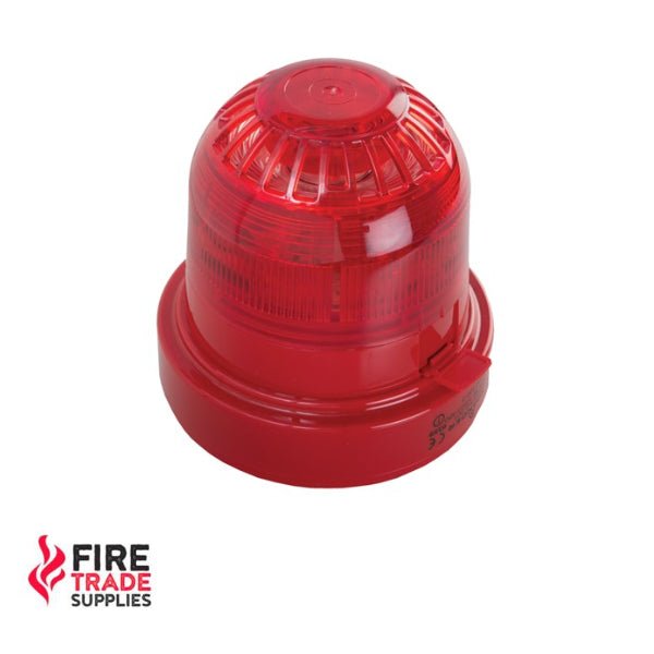 XPA-CB-14003-APO XPander Open-Area Sounder VID - Red Body (Red Flash) - Fire Trade Supplies