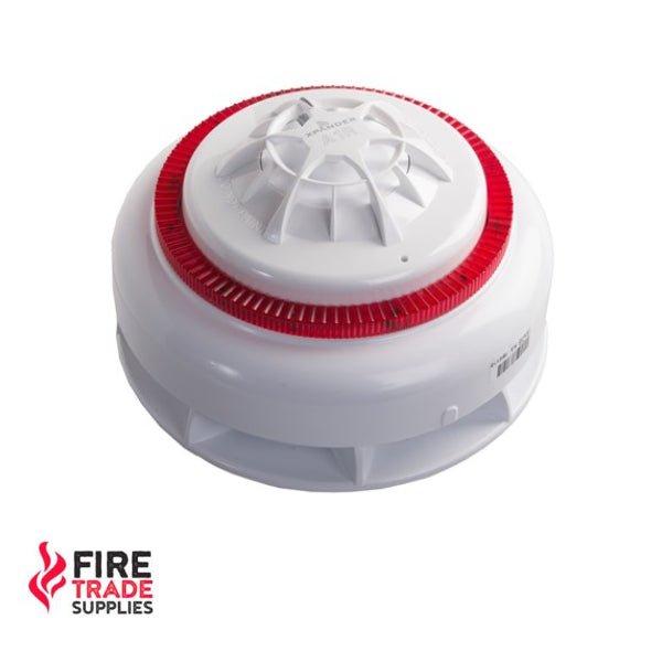 XPA-CB-14021-APO XPander Heat Detector (A1R) with Sounder VID Base (Red Flash) - Fire Trade Supplies