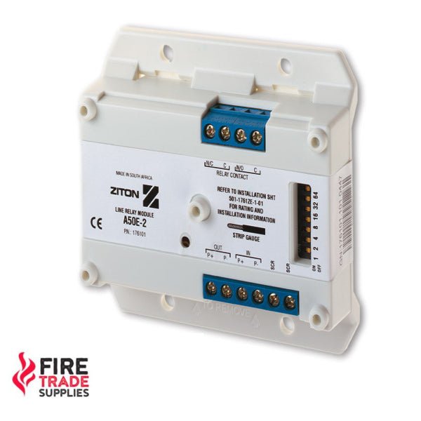 Ziton Addressable Line Relay Module A50E-2 - Fire Trade Supplies