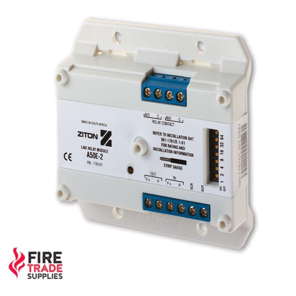 Ziton Addressable Line Relay Module A50E-2 | Fire Trade Supplies