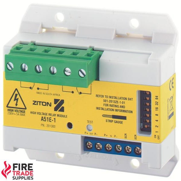 Ziton Addressable Mains Relay Module A51E-1 - Fire Trade Supplies