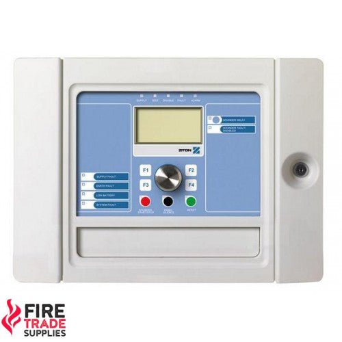 Ziton ZP2 Panel - Small Cabinet - 1 Loop (No LEDs) ZP2-F1-S-99 - Fire Trade Supplies